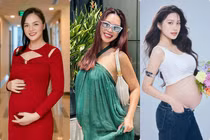 Dàn sao Việt “bụng bầu vượt mặt” khoe nhan sắc rạng rỡ