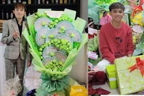 “Bó hoa” 120 triệu và loạt quà khủng fan tặng Hồ Văn Cường