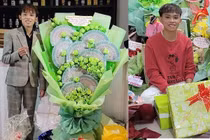 “Bó hoa” 120 triệu và loạt quà khủng fan tặng Hồ Văn Cường