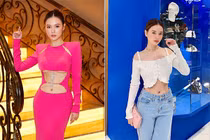 Thời trang khoe eo thon gợi cảm “hết nước chấm” của Midu
