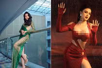 Gu ăn mặc táo bạo của “mỹ nhân 50 tỷ” đóng phim "Mẹ rơm"