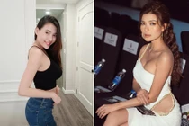 Thời trang khoe ba vòng gợi cảm của Thuý Diễm