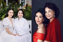 Ngỡ ngàng nhan sắc trẻ đẹp của mẹ Hoa hậu Hà Kiều Anh