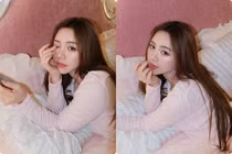 Quỳnh Kool “đốt mắt“ với loạt ảnh gợi cảm trên giường ngủ