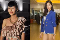 Á hậu Hoàng Thùy mặt mộc thế nào mà bị chê tơi tả?