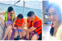 Thủy Tiên “phát khóc” khi vướng tin đồn nghỉ hát ở nhà nội trợ