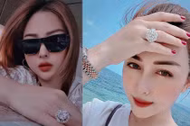 Thú vui giống bà Phương Hằng, mỹ nhân “Kem xôi” khoe kim cương đầy tay