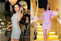 Lệ Quyên chăm mặc váy ôm sát khoe body từ khi yêu tình trẻ