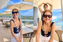 Vòng một “khiêm tốn”, Khả Ngân vẫn đẹp bất chấp với áo cut-out