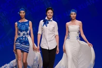 Hoa hậu Ngọc Hân tự tin ra mắt bộ sưu tập mới