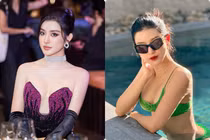 Nhan sắc thăng hạng của Á hậu Huyền My khi làm MC thể thao