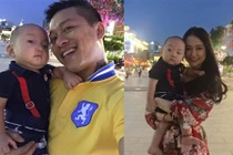 Tuấn Hưng hạnh phúc bên vợ con khi The Voice kết thúc