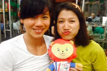 Ảnh bá đạo của Trang Trần và kình ngư Ánh Viên