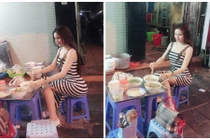 Á hậu Thư Dung tươi rói đi ăn trước khi đón bão thị phi