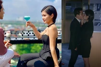 Vẻ gợi cảm mỹ nhân cưỡng hôn Thanh Sơn “Tình yêu và tham vọng“