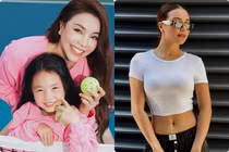 Cuộc sống mẹ đơn thân của Trà Ngọc Hằng