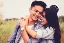 Chặng đường yêu của cặp đôi Tú Vi và Văn Anh