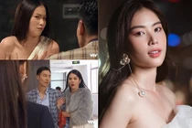 Nhan sắc Nam Anh “hẹn hò” với Mạnh Trường trong “Hương vị tình thân“