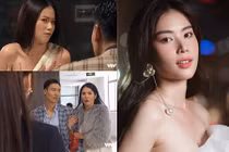 Nhan sắc Nam Anh “hẹn hò” với Mạnh Trường trong “Hương vị tình thân“