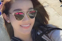 Huyền My xinh tươi dạo chơi New York, San Francisco