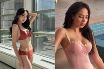 Hoa hậu Quốc tế Thanh Thủy diện bikini đẹp nóng bỏng 