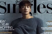 Ảnh chất lừ của Bi Rain trên bìa tạp chí Singles 