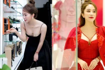 “Cá sấu chúa” Quỳnh Nga chuộng váy áo khoe vòng 1 nghẹt thở