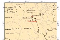 Động đất 2,6 độ tại huyện Chương Mỹ - Hà Nội