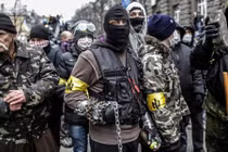 Nhóm cực hữu Right Sector đòi Kiev tấn công Donbass