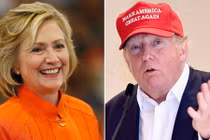 Bầu cử Tổng thống Mỹ: Donald Trump gặp Hillary Clinton?