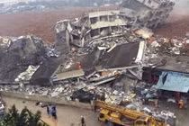 Lở đất ở Thâm Quyến: Sập 22 tòa, 41 người mất tích