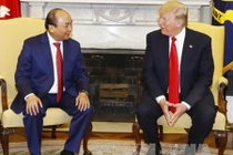 Thủ tướng Nguyễn Xuân Phúc hội đàm với Tổng thống Donald Trump
