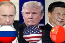 "Trung Quốc ở đỉnh tam giác chiến lược" Mỹ-Nga-Trung