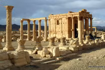 Phiến quân IS nổ tung đền cổ Baal Shamin ở Palmyra