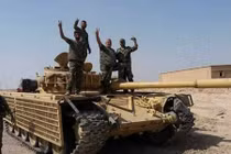 IS sụp đổ, Lực lượng Hổ tiến nhanh về tây bắc Deir Ezzor