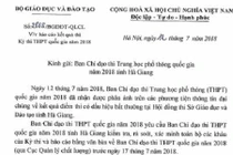Bộ GD&ĐT yêu cầu rà soát kết quả thi THPT quốc gia bất thường tại Hà Giang