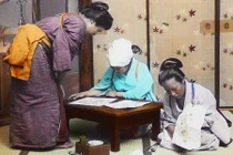 Ảnh màu cực sắc nét Nhật Bản bình yên những năm 1900