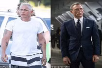 Lộ ảnh cực phản diện của "tài tử 007" Daniel Craig