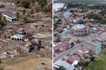 Thảm họa sóng thần năm 2004 tại Indonesia qua loạt ảnh