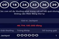 Đầu năm mới đã có người trúng số Vietlott gần 49 tỷ đồng