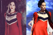 Huyền Baby “đụng hàng” Hà Hồ điện bộ đầm hơn 200 triệu