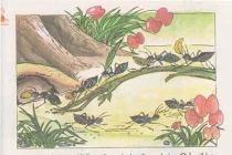 Giật mình hình minh họa trong sách giáo khoa Tiếng Việt 1 