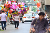 Hãi hùng bóng bay - "bom di động" trên đường phố Thủ đô 