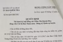 Ghi lô đề, cho vay nặng lãi, 3 đảng viên lĩnh kết đắng