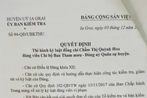 Ghi lô đề, cho vay nặng lãi, 3 đảng viên lĩnh kết đắng