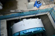 Cận cảnh robot hiện đại khoan hầm metro ở Sài Gòn