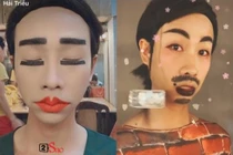 Make up 'sương sương' rong chơi tháng cô hồn, Hải Triều làm fans chạy mất dép 