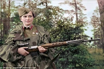 Khám phá nữ xạ thủ bắn tỉa huyền thoại của Liên Xô