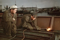 Ảnh đẹp: Công nhân Liên Xô thời tái thiết đất nước 