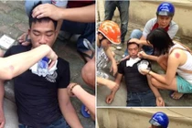 Lật mặt thật thanh niên giả “ngất vì đói” để xin ăn